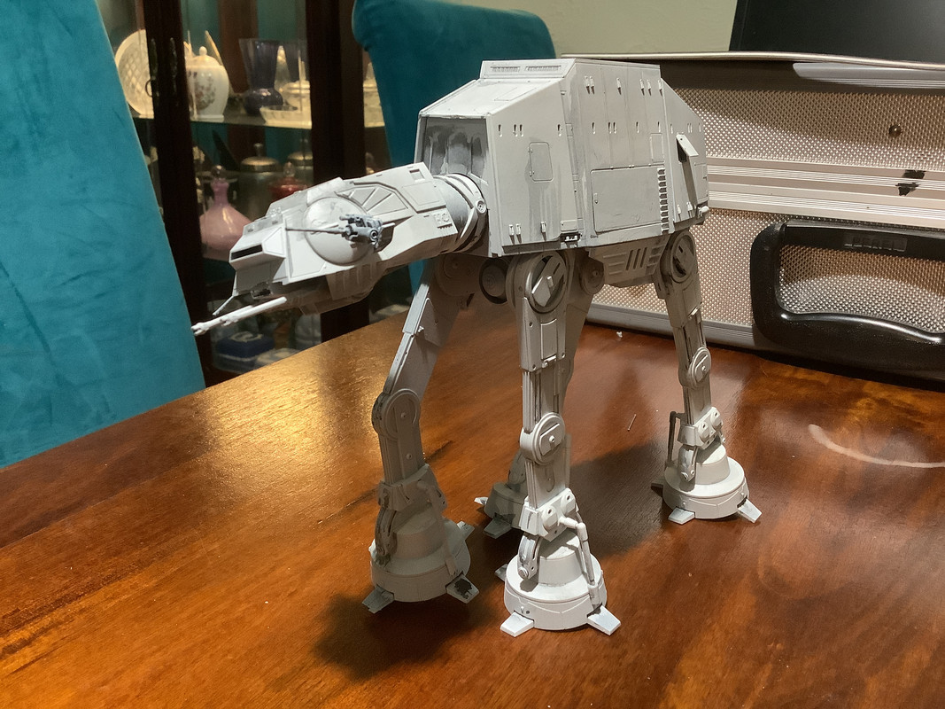 Star Wars AT-AT.  Bandai model